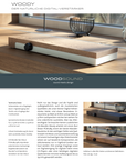 WOODY - Vollverstärker (Zebrano Massivholz)