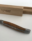 TEAK  / Quil. Rücken+Front / 12C27 Stahl