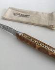 OLIVE Ganzholzgriff / 12C27 Stahl