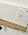 Pinnboard / Memoboard mit Schlüsselablage Schlüsselbord