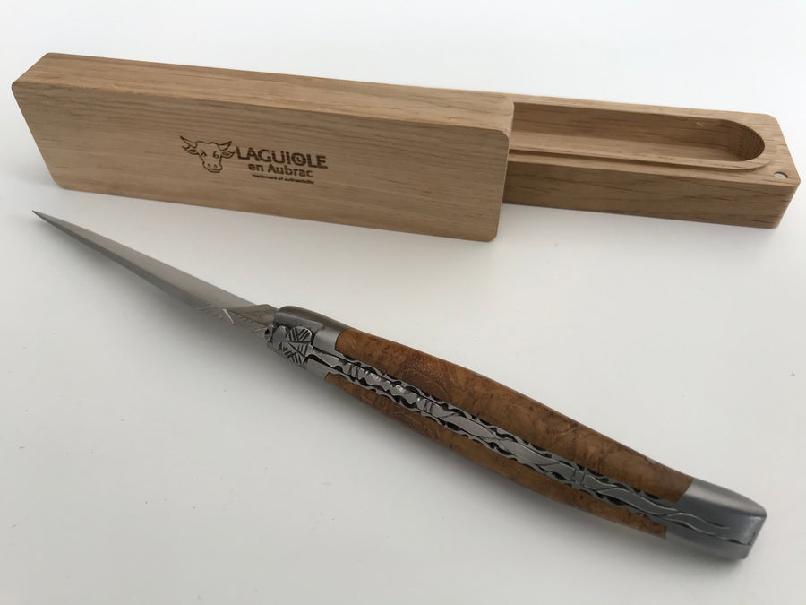 TEAK  / Quil. Rücken+Front / 12C27 Stahl