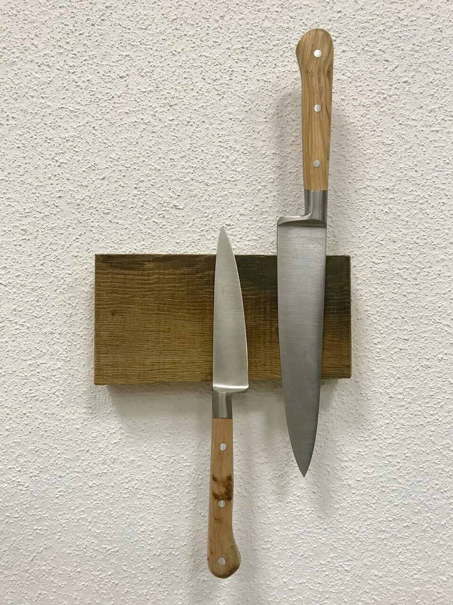 Messer-Schlüsselboard in "Altholz Eiche" ..INDIVIDUALISIERBAR! 150mm